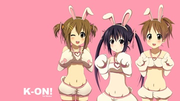 (e) 1249237331301 k-on bunny girls